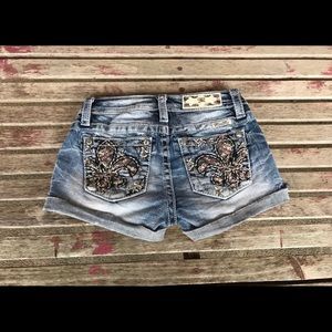 Miss me shorts sz 12 kids